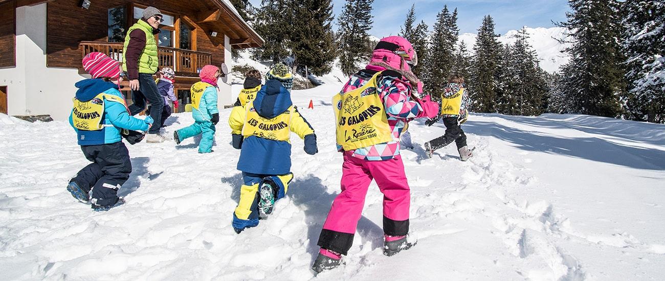 La Rosiere - Kids Ski Lessons (3-5 years) - With Daycare