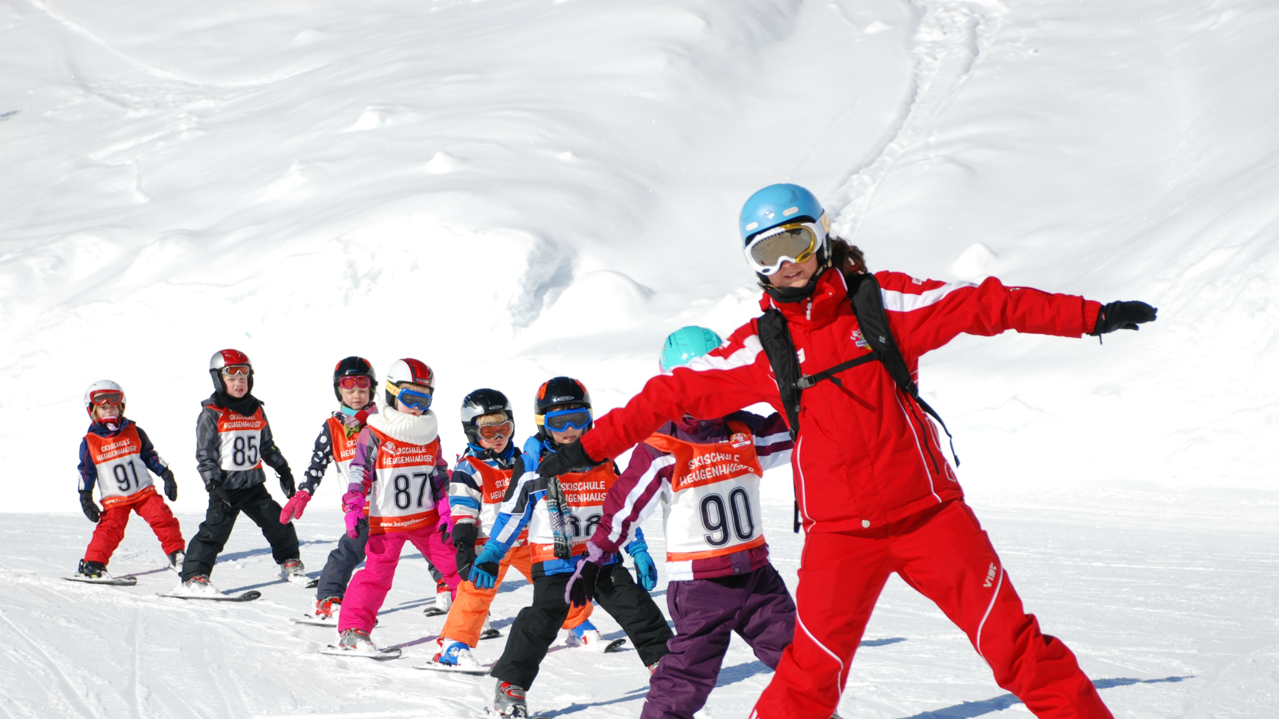 Saalbach - Kids Ski Lessons (4-14 y.) for Advanced Skiers