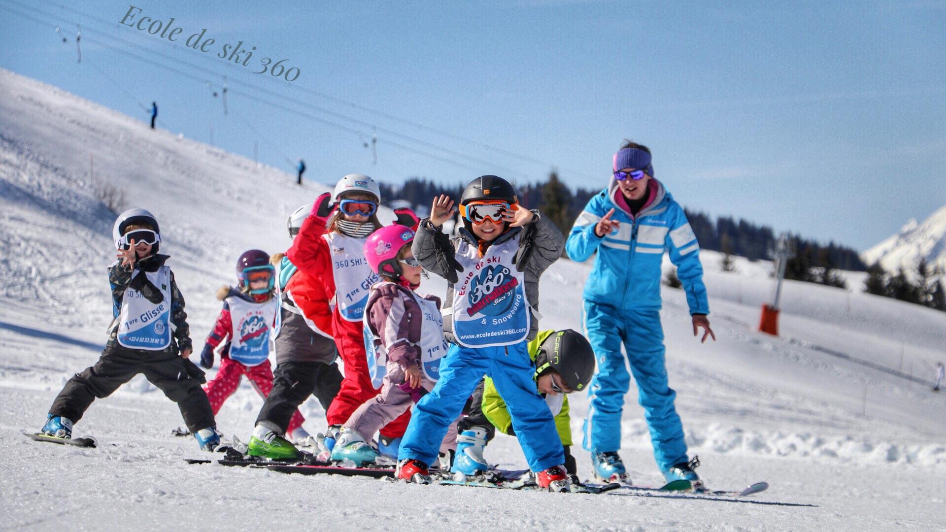 Les Gets - Kids Ski Lessons (4-13 y.) - February - Afternoon