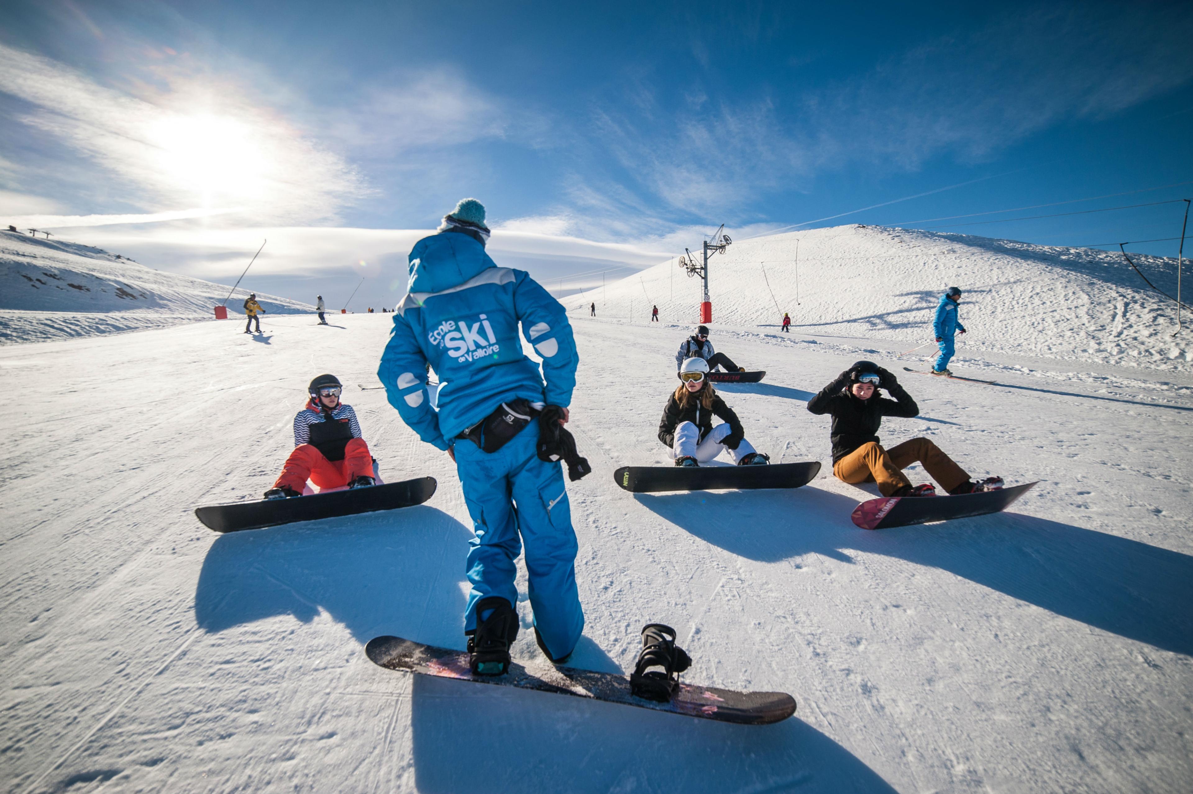 Les Deux Alpes - Snowboarding Lessons (from 10 years) - High Season -Beginner