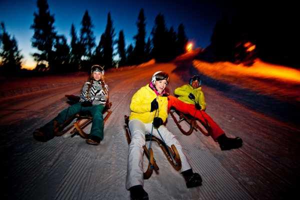 Interlaken - Night Sledding