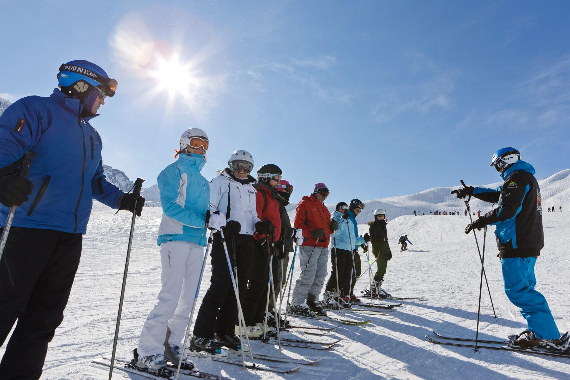 Les Arcs - Adult Ski Lessons for All Levels - High Season - Arc 1950