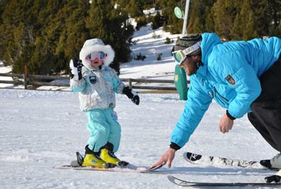 Les Angles - Kids Ski Lessons (3-4 y.) - Holidays - Morning