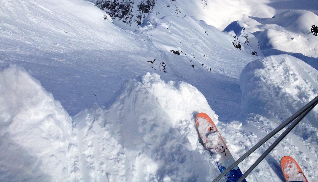 Corvatsch - Freeriding and fresh powder snow