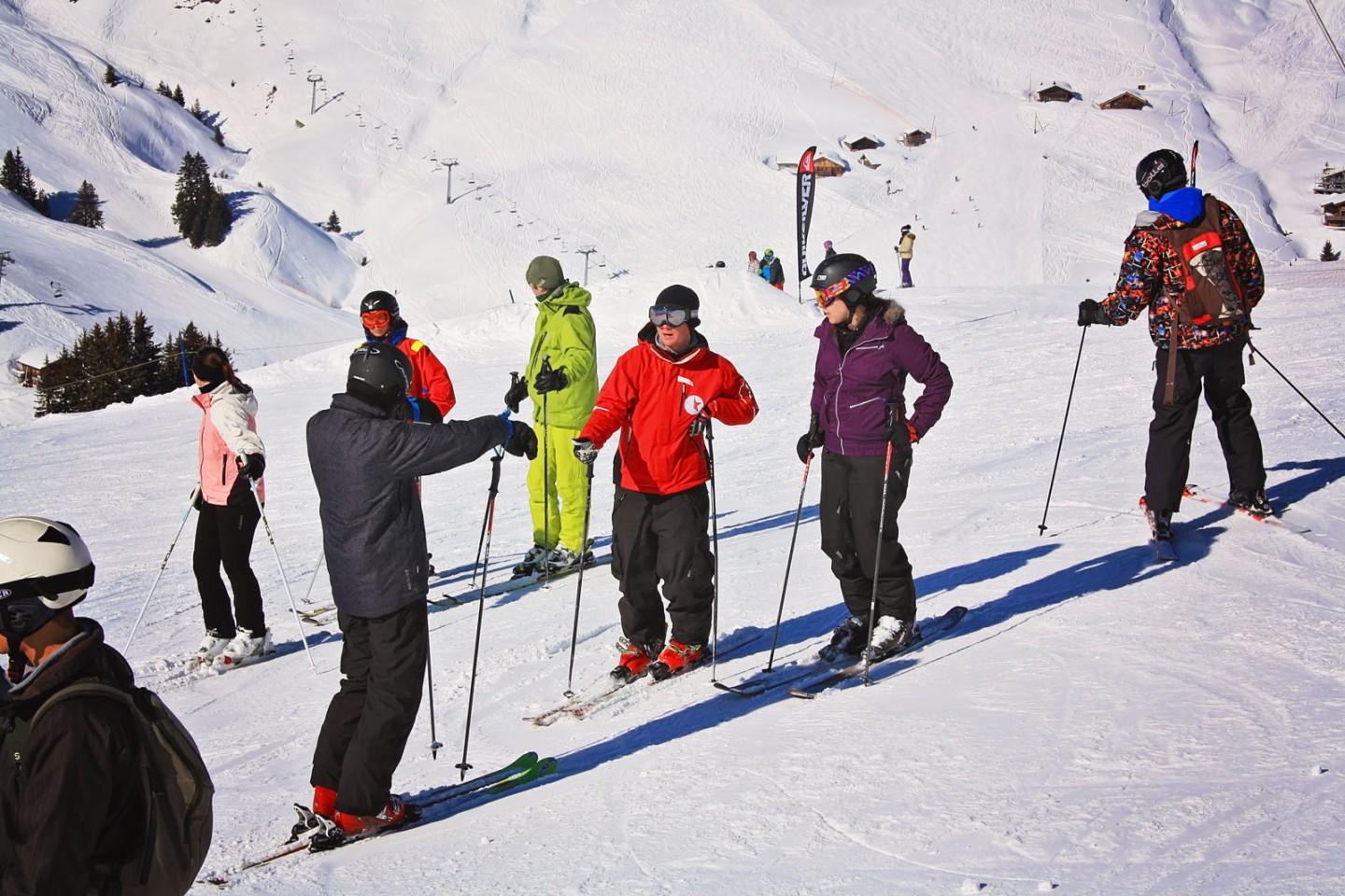 Champery - Ski Lessons for Adults - All Levels
