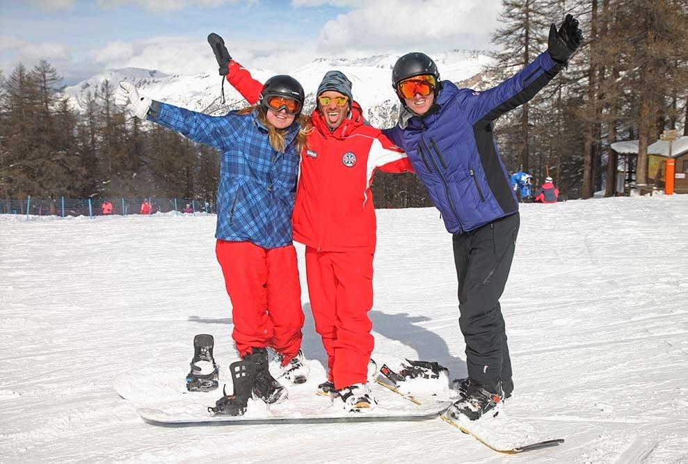 Sauze d'Oulx - Private Snowboarding Lessons for Kids & Adults of All Levels