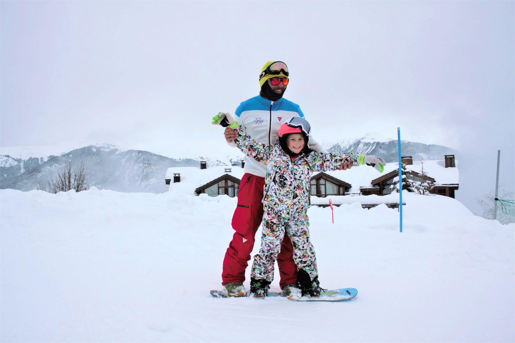 Courchevel - Snowboard Instructor Private - New Year - All Levels