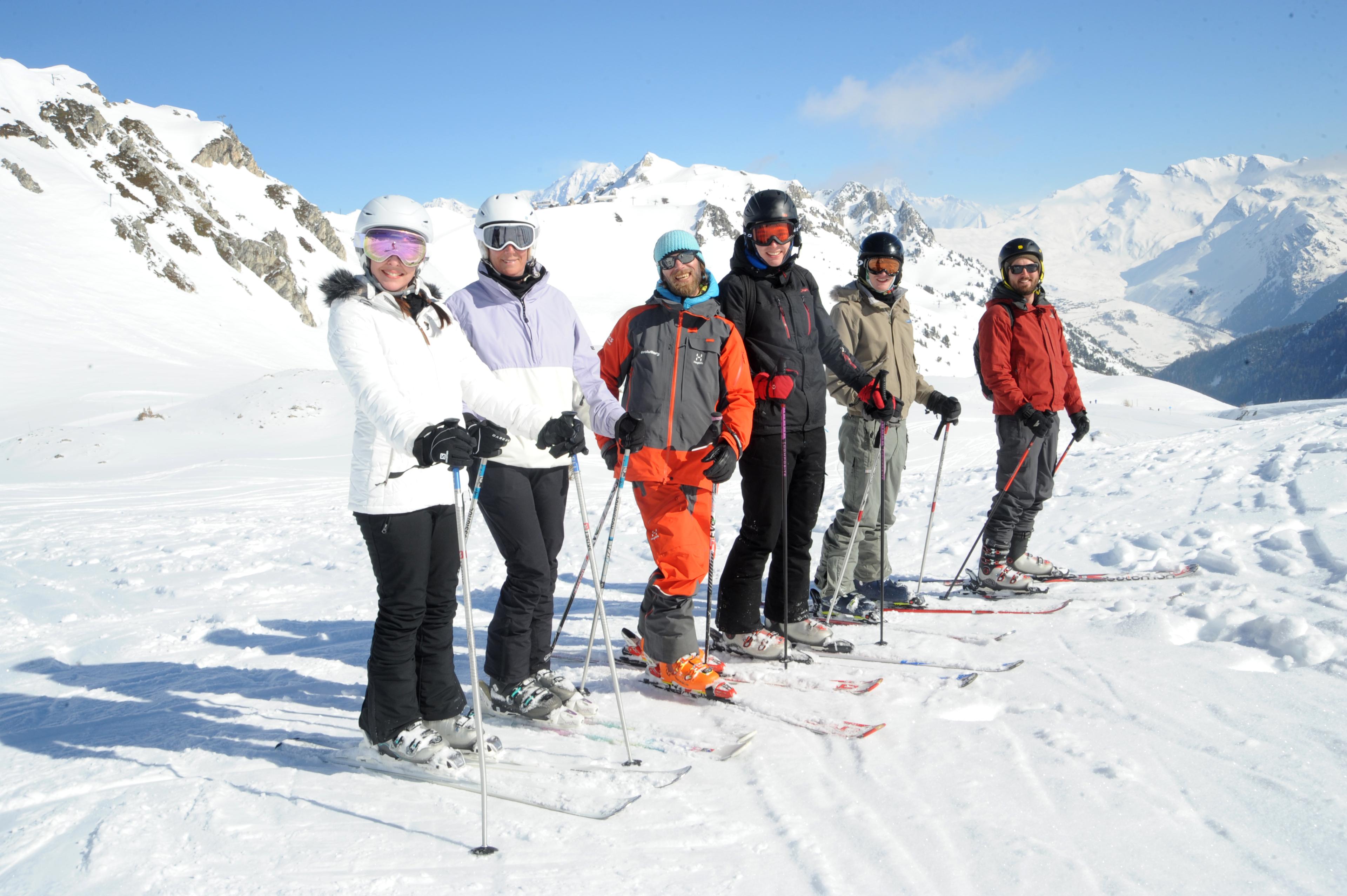 Les Arcs - Teen & Adult Ski Lessons - High Season - Arc 2000