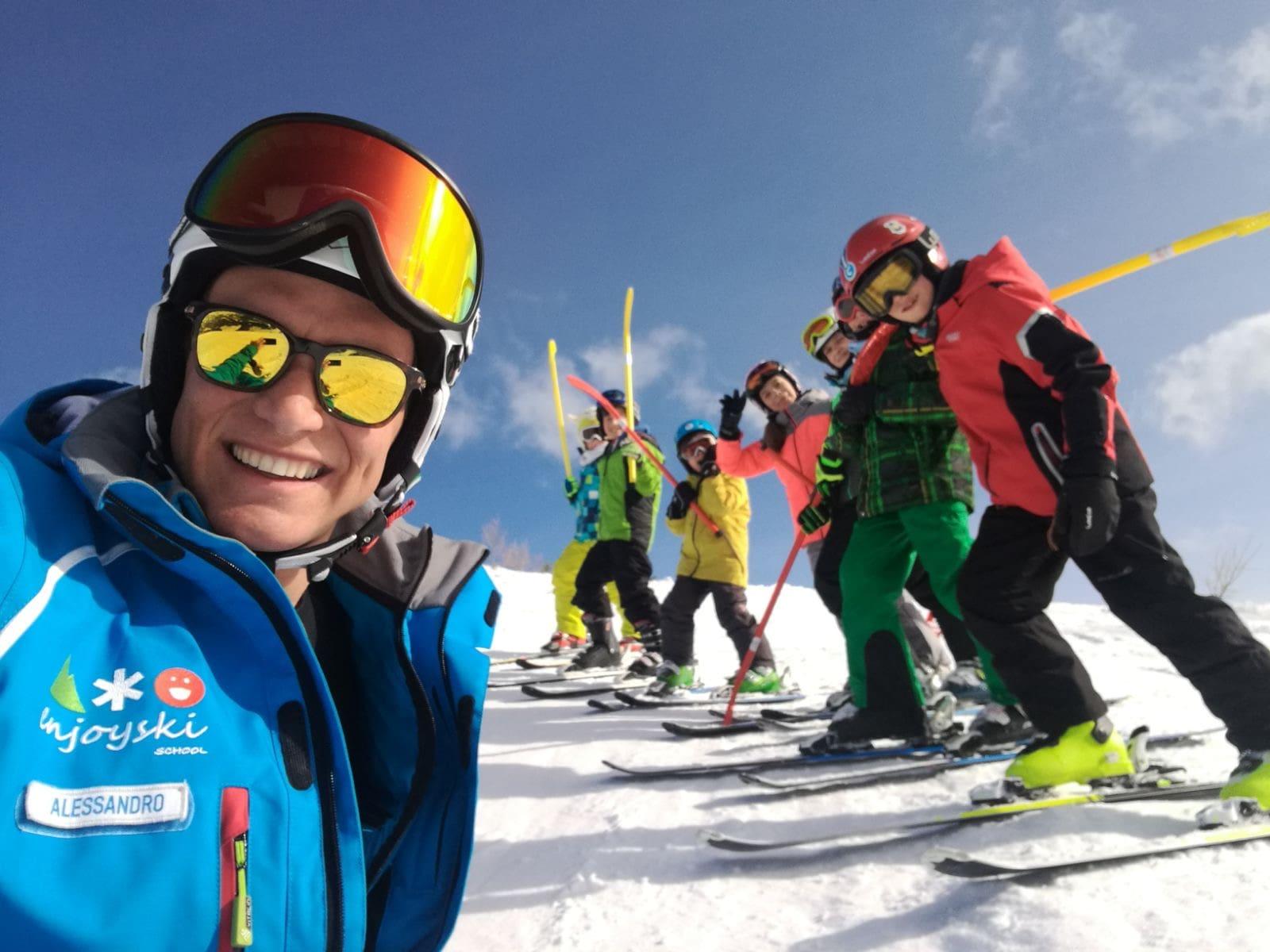 Chiesa - Kids Ski Lessons (5-12 y.) for All Levels - Weekend