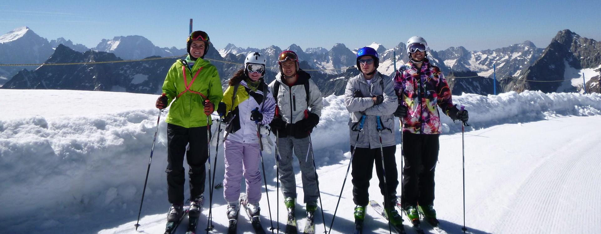 Les Deux Alpes - Ski Lessons for Teens & Adults - Afternoon