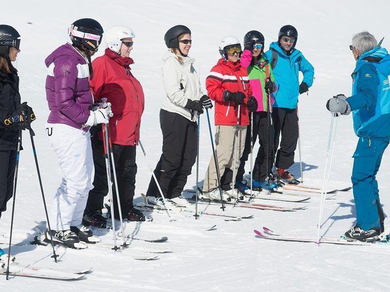 Val Thorens - Ski Lessons for Teens & Adults - Afternoon - Beginner