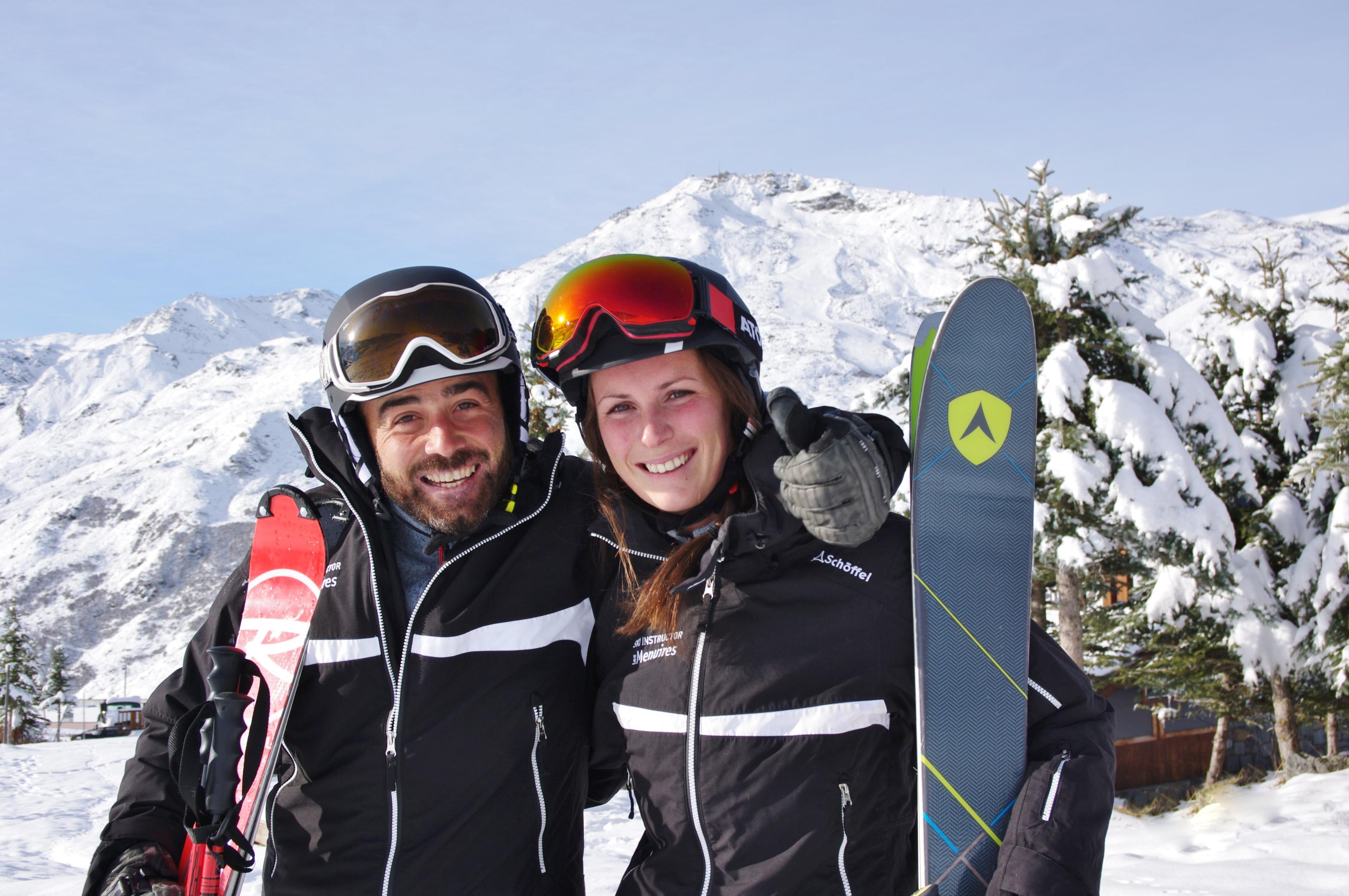 Saint Martin de Belleville - Private Ski Lessons for Adults - All Levels