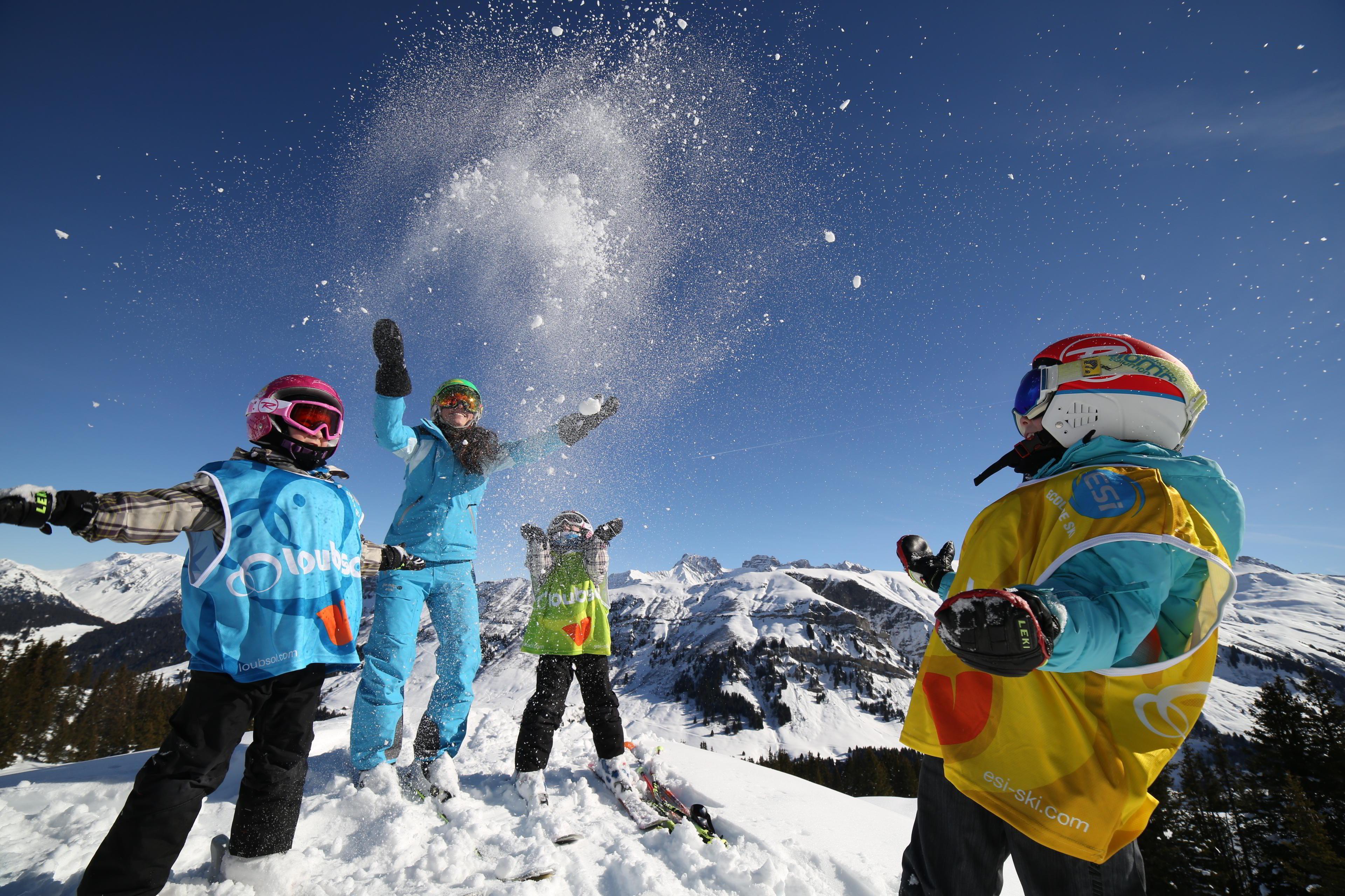 Les Orres - Kids Ski Lessons (4-13 y.) - February