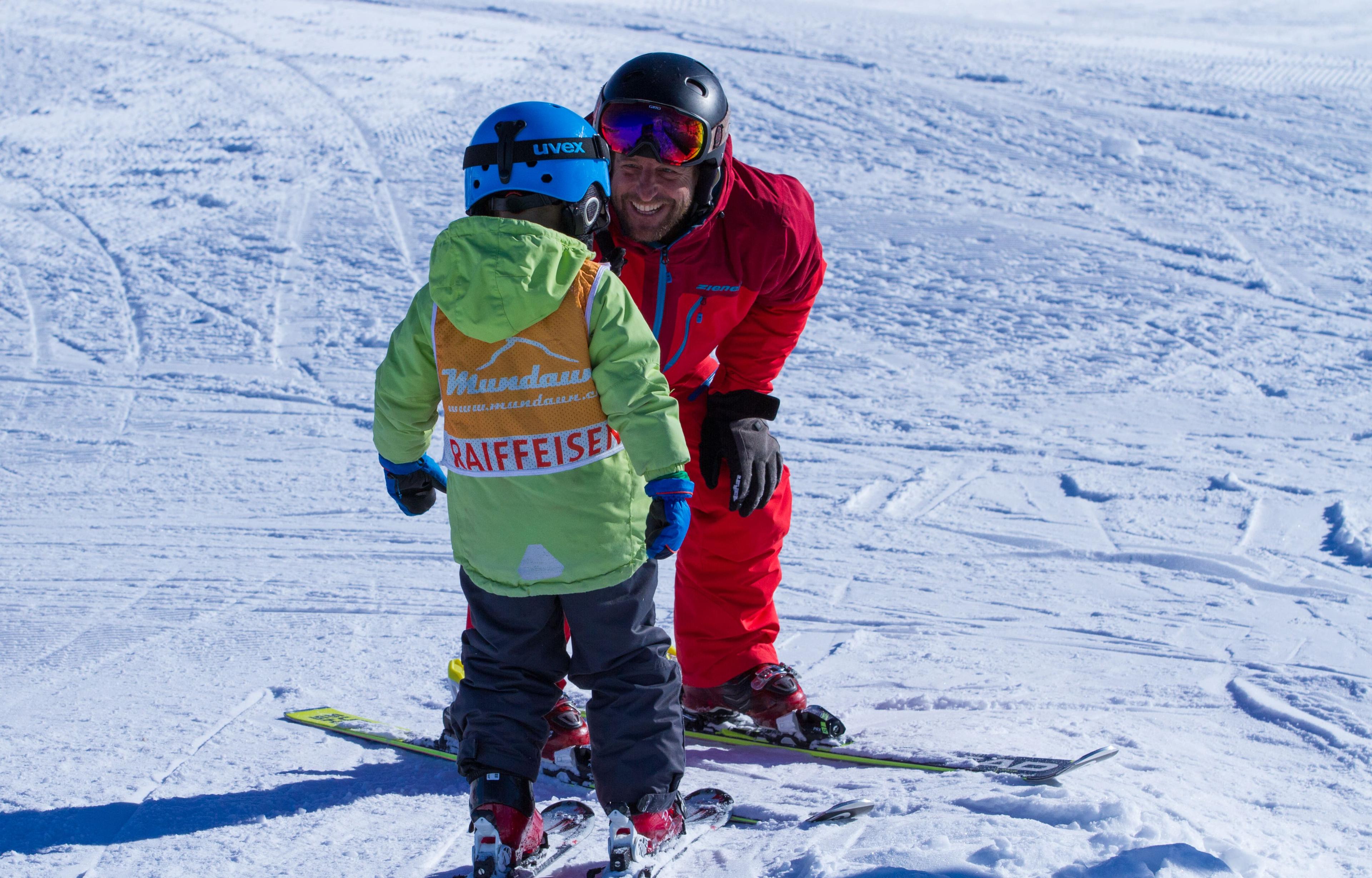 Obersaxen Mundaun - Ski Lessons for Kids (3-7 years) - Half Day - Beginner