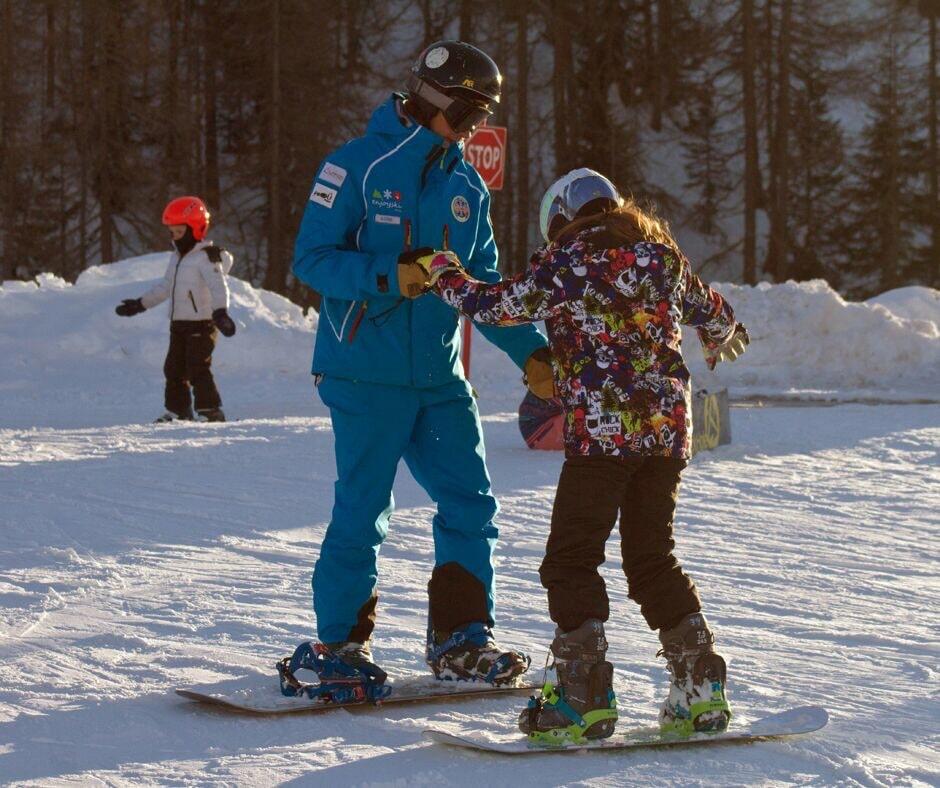 Chiesa - Kids Snowboarding Lessons (6-12 y.) - Holidays
