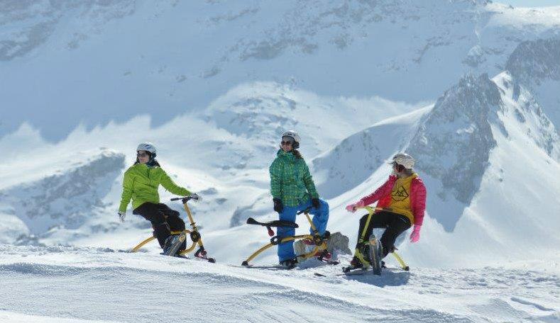 Obertauern - Snowbike trial course