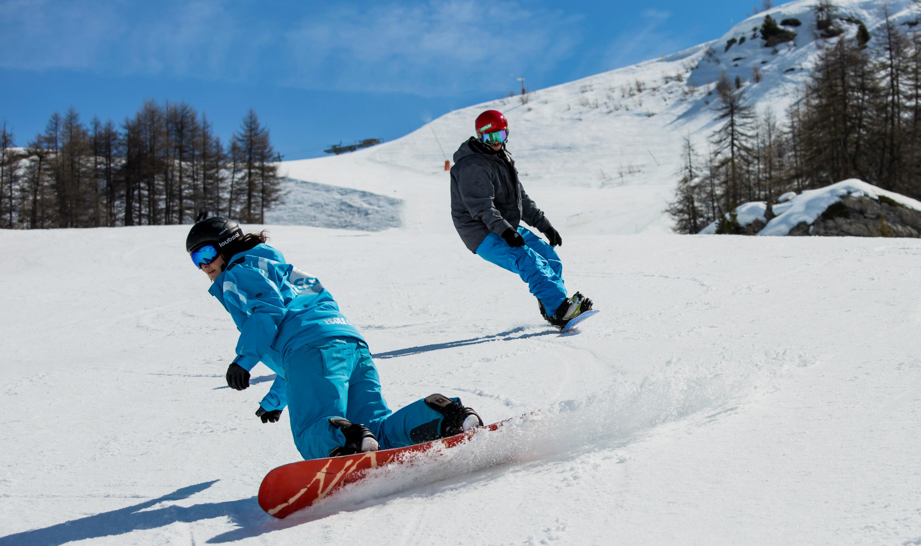 Les Orres - Snowboarding Lessons (from 8 y.) for All Levels