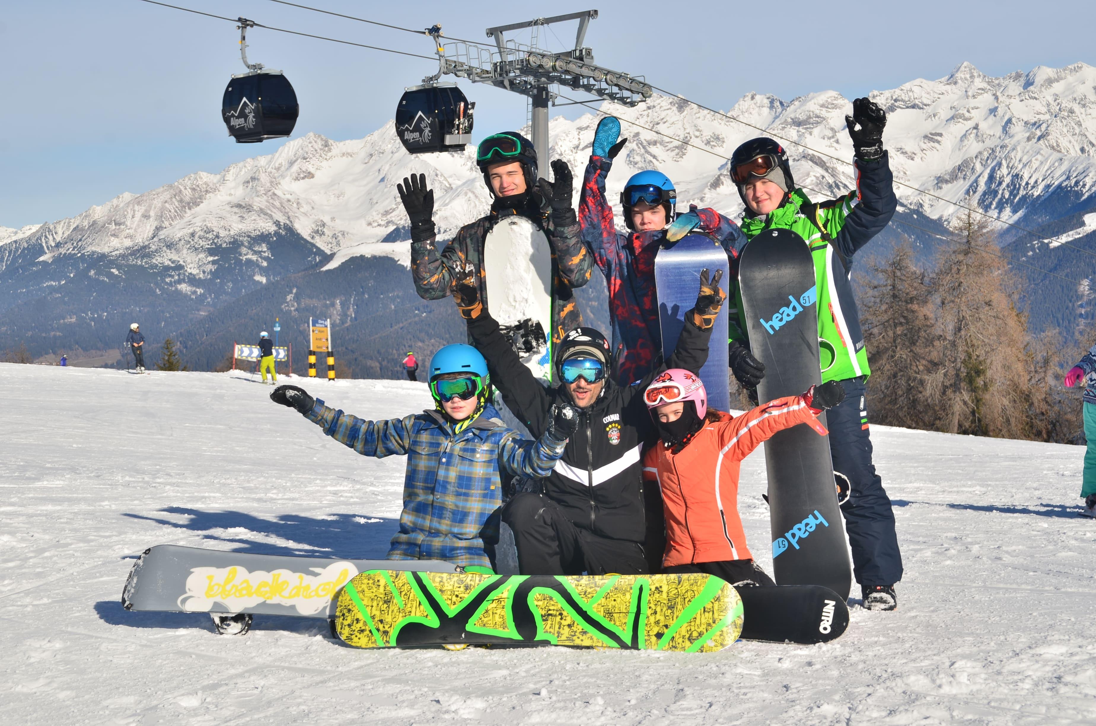 Kronplatz - Snowboarding Lessons for Teens & Adults for Beginners
