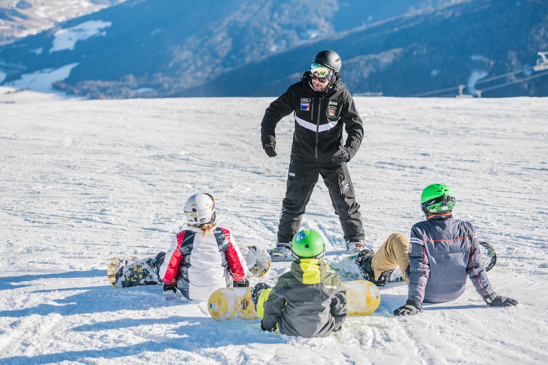 Kronplatz - Kids Snowboarding Lessons for Beginners