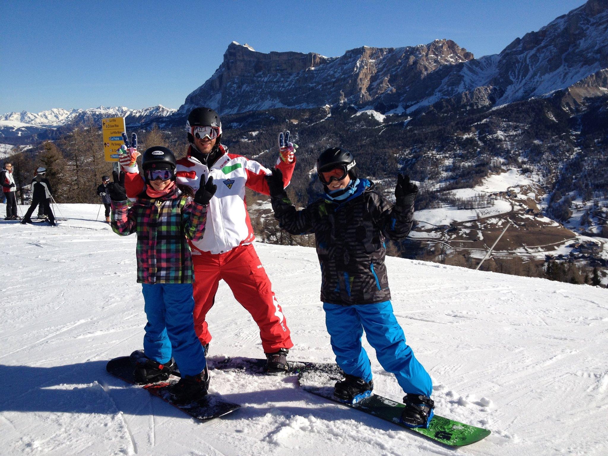 Alta Badia - Kids Snowboarding Lessons for All Levels