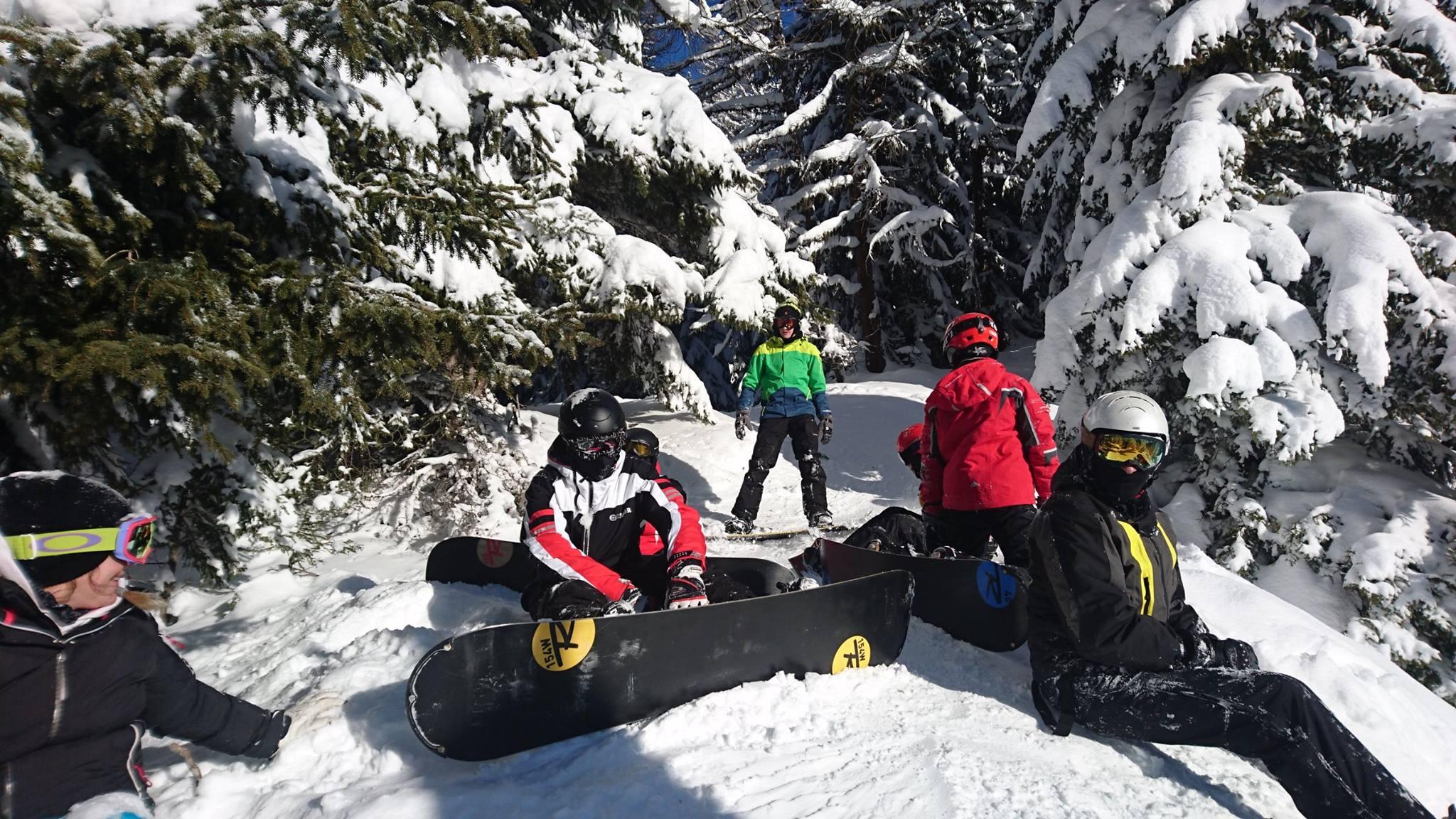 Les Arcs - Snowboarding Lessons (from 10 y.) - Arc 1800