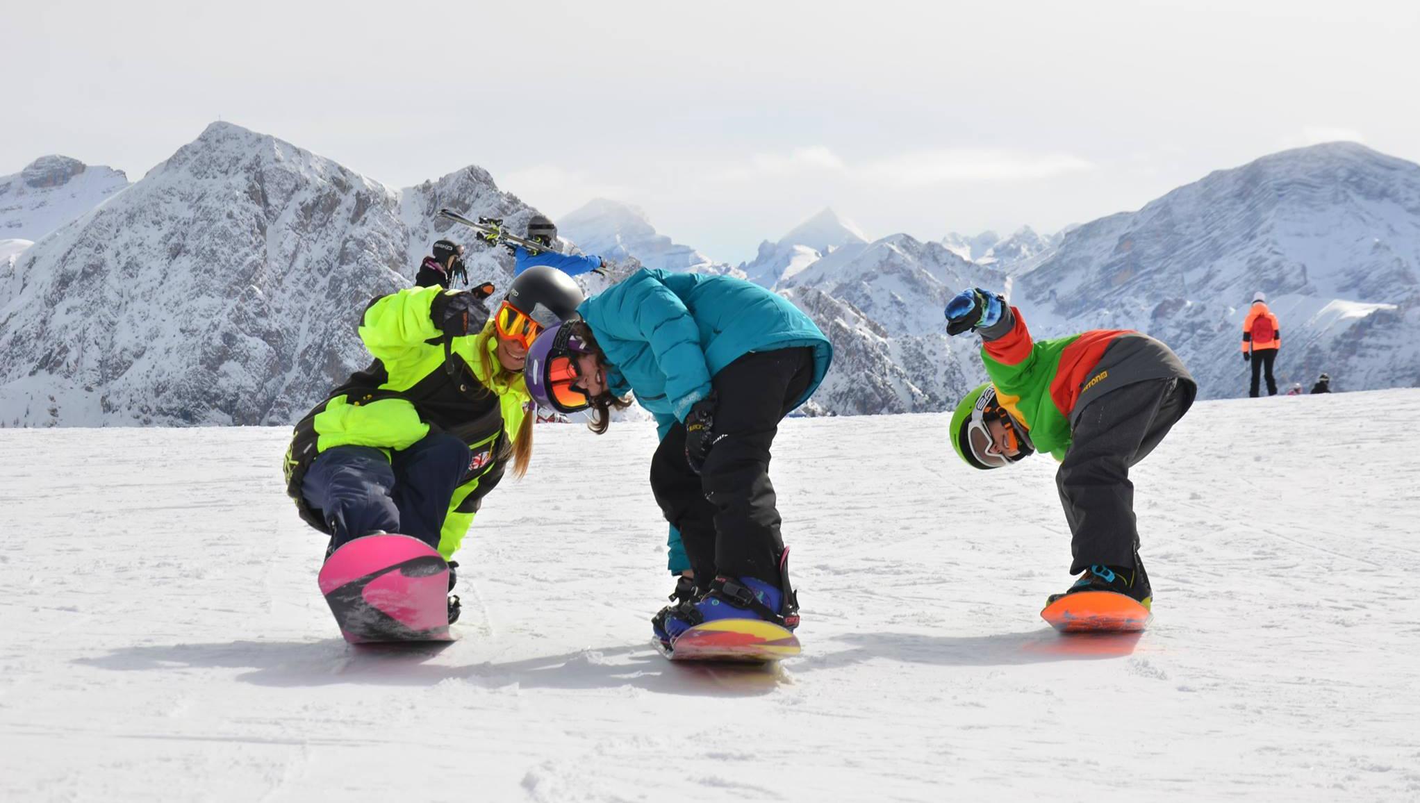 Kronplatz - Snowboarding Lessons (from 6 y.) for Advanced Boarders