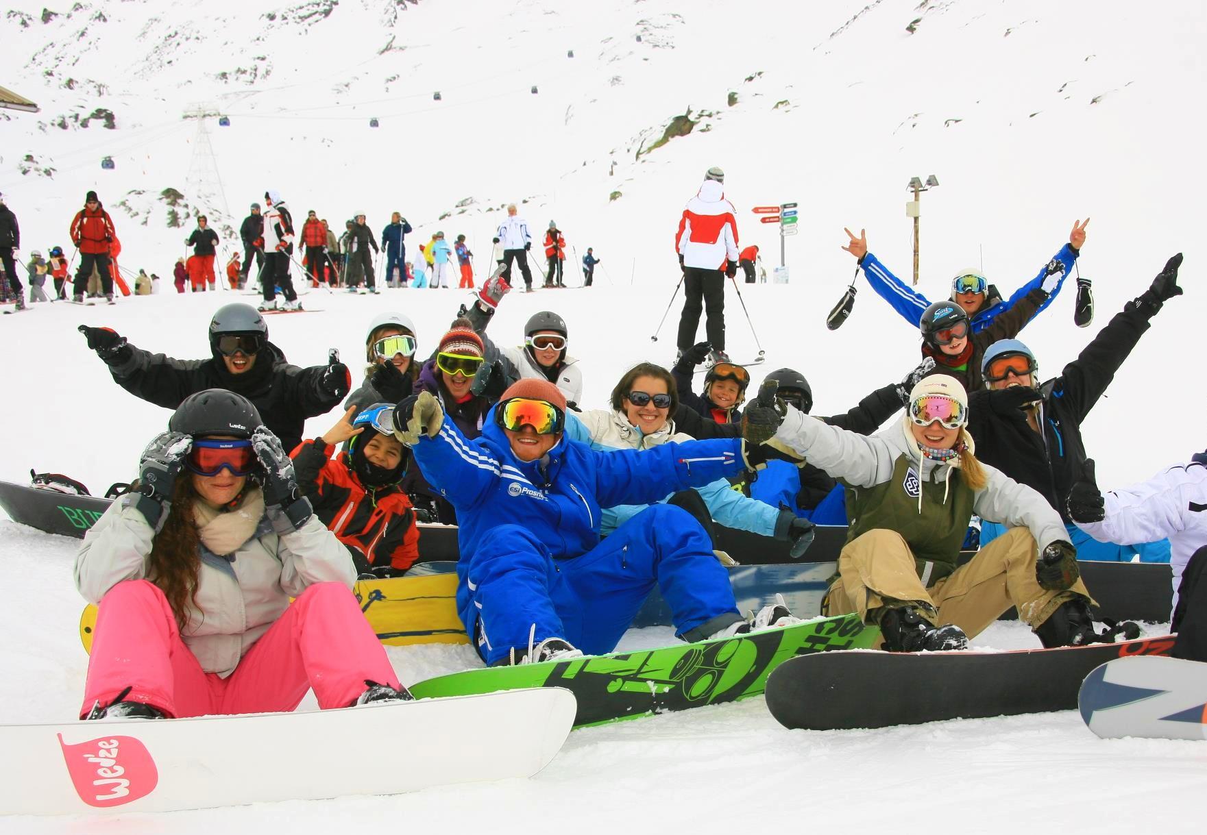 Meribel - Snowboarding Lessons for Adults - All Levels