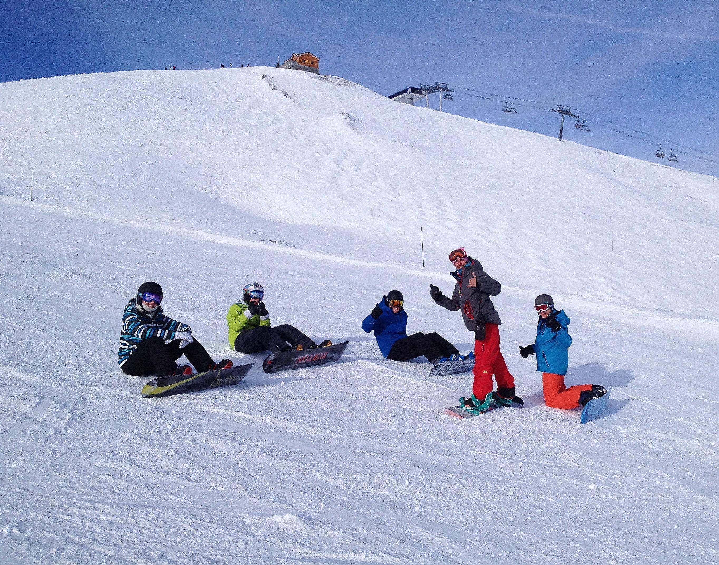 Tignes - Snowboarding Lessons for Kids & Adults - Morning