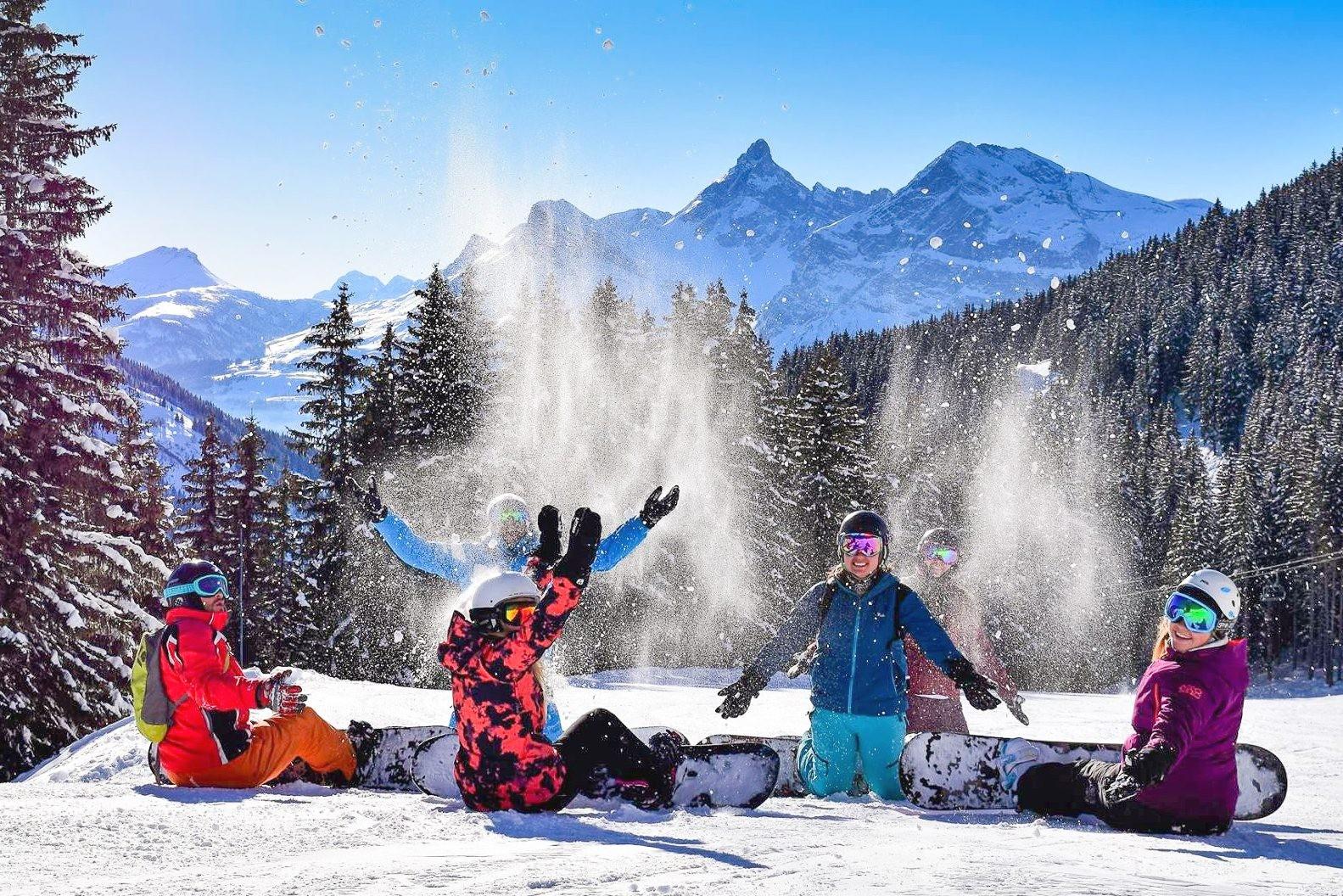 Samoëns - Snowboarding Lessons (from 10 y.) - Low Season