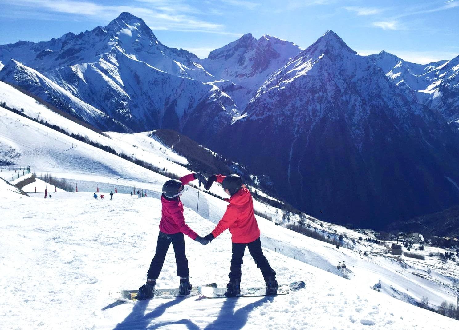 Les Deux Alpes - Snowboarding Lessons (from 10 y.) - Low Season