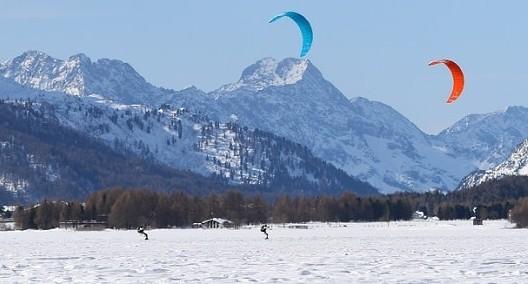 Corvatsch - Private Snowkite Lessons for Kitesurfer