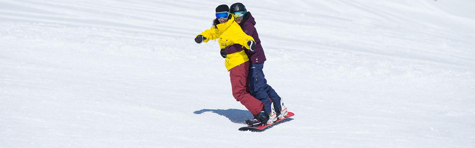 Saalbach - Private Snowboarding Lessons with a Tandemsnowboard