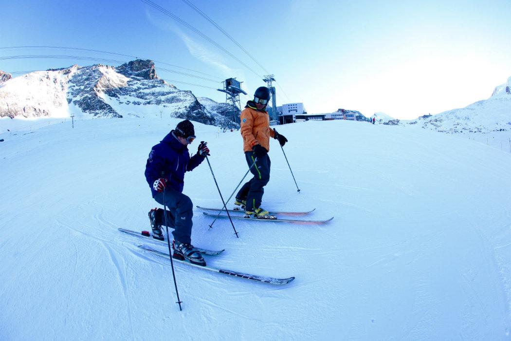 Saas-Fee - Private Telemark Skiing Lessons incl. Video